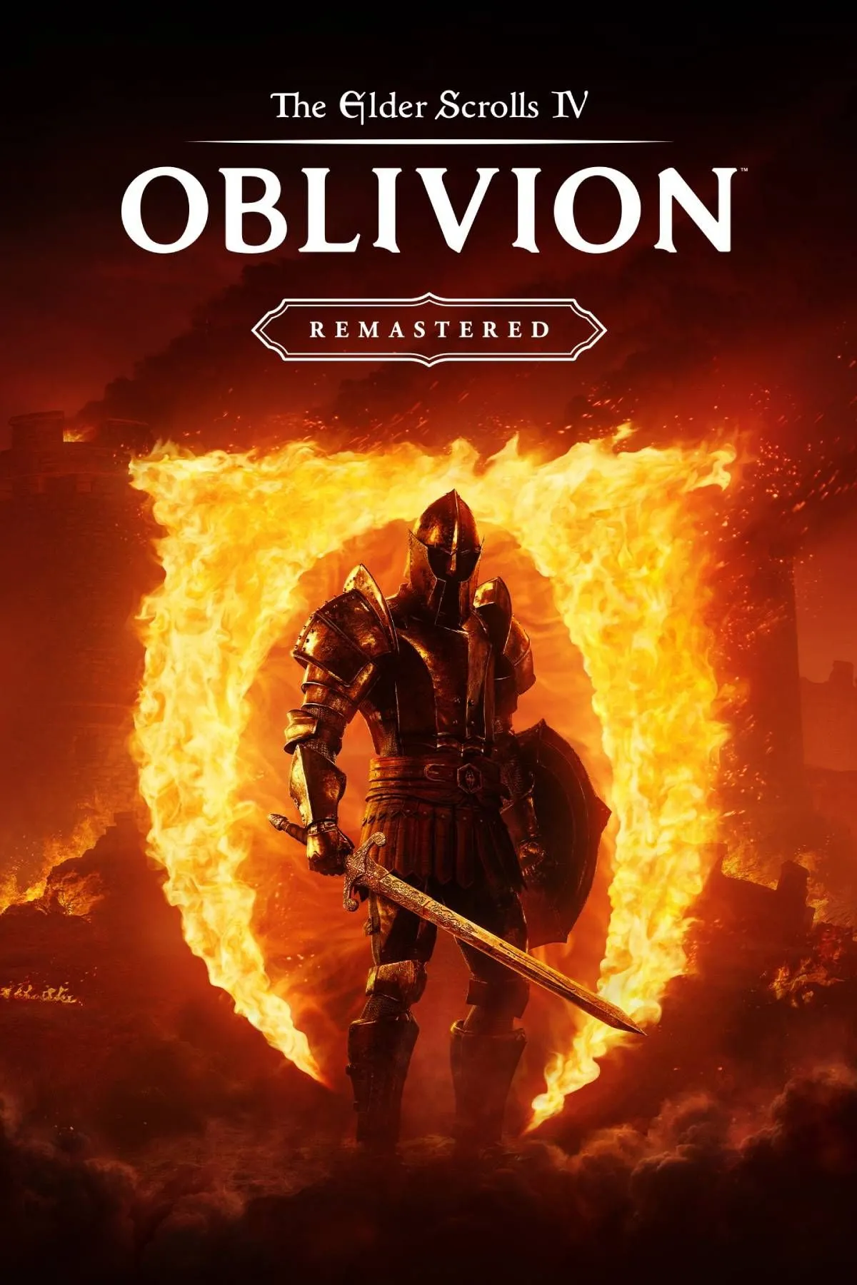 Ảnh bìa chính thức của The Elder Scrolls IV: Oblivion Remastered, phiên bản game nhập vai thế giới mở được yêu thích.
