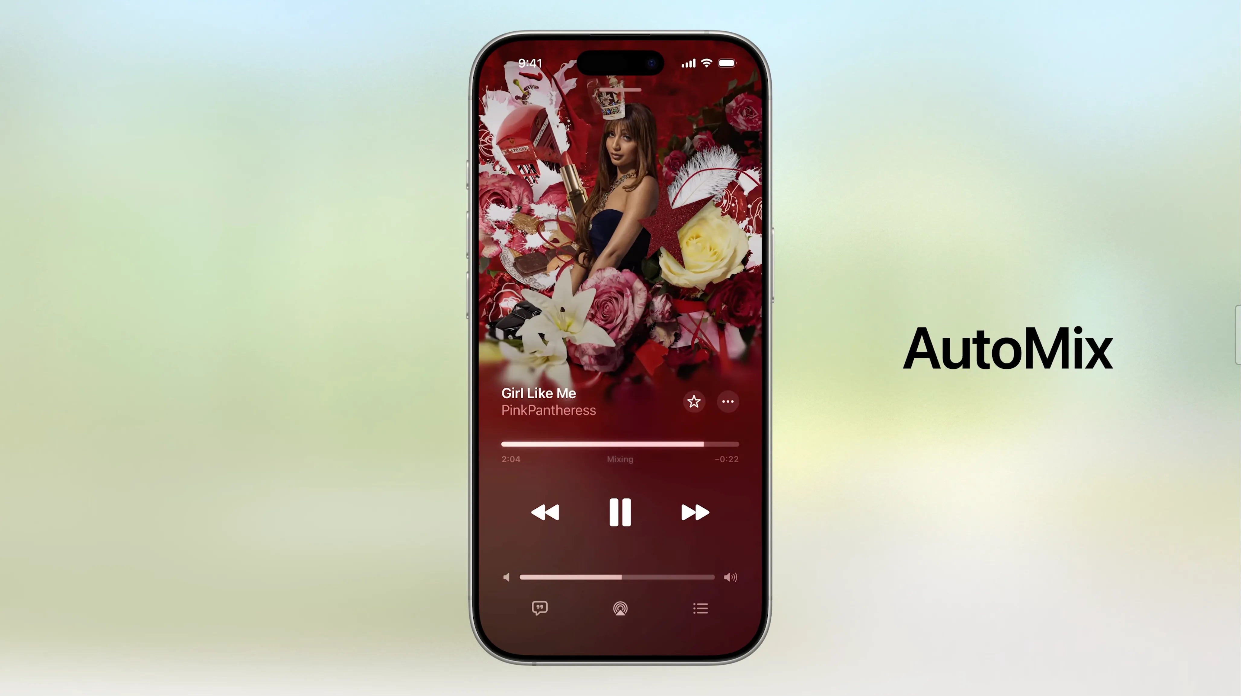 Automix Apple Music trên iOS 26.