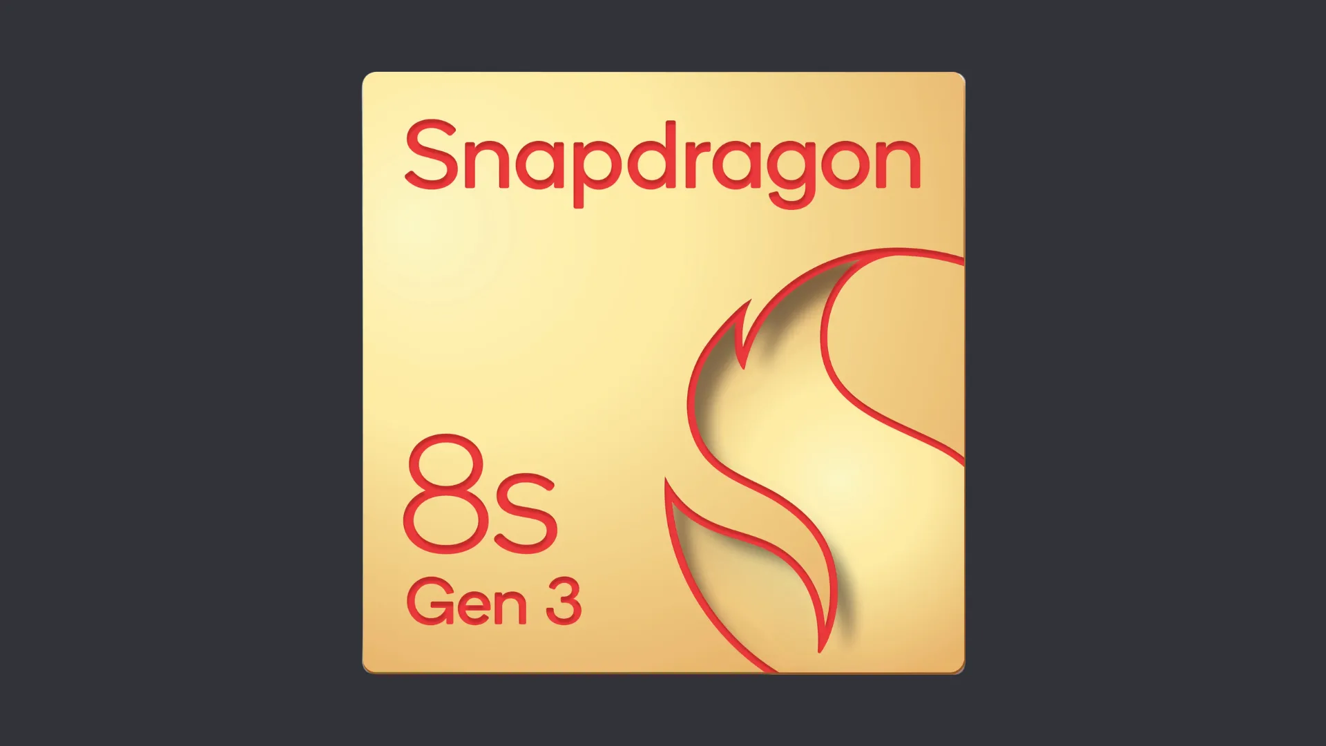 Biểu tượng chipset Qualcomm Snapdragon 8s Gen 3 mạnh mẽ