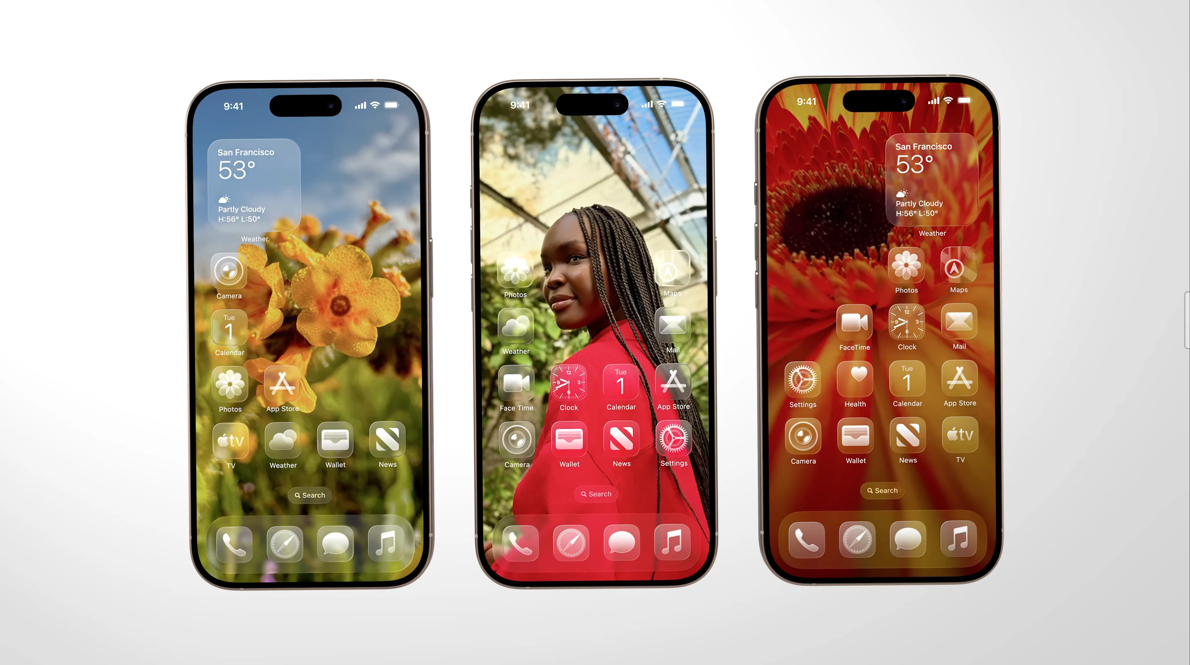 Chế độ &quot;clear look&quot; Liquid Glass trên iOS 26.