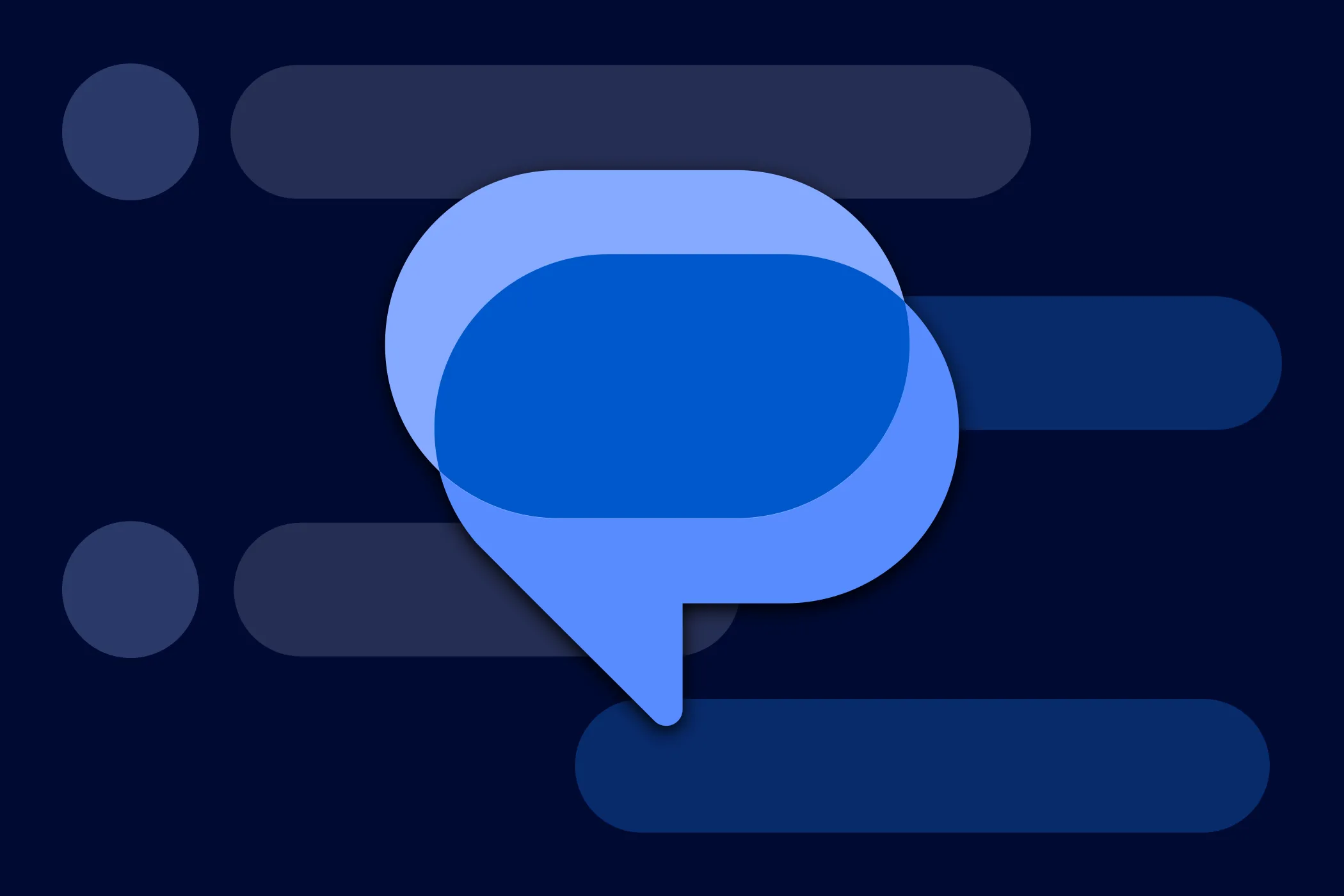 Giao diện ứng dụng Google Messages trên điện thoại Android, thể hiện sự thay đổi và hoàn nguyên thiết kế.