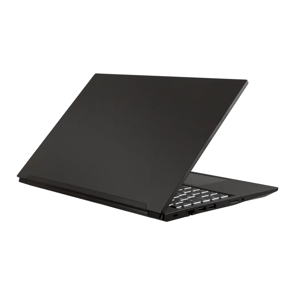 Laptop Clevo NL41PU từ Laptop With Linux, đại diện cho dòng laptop Linux phổ thông.