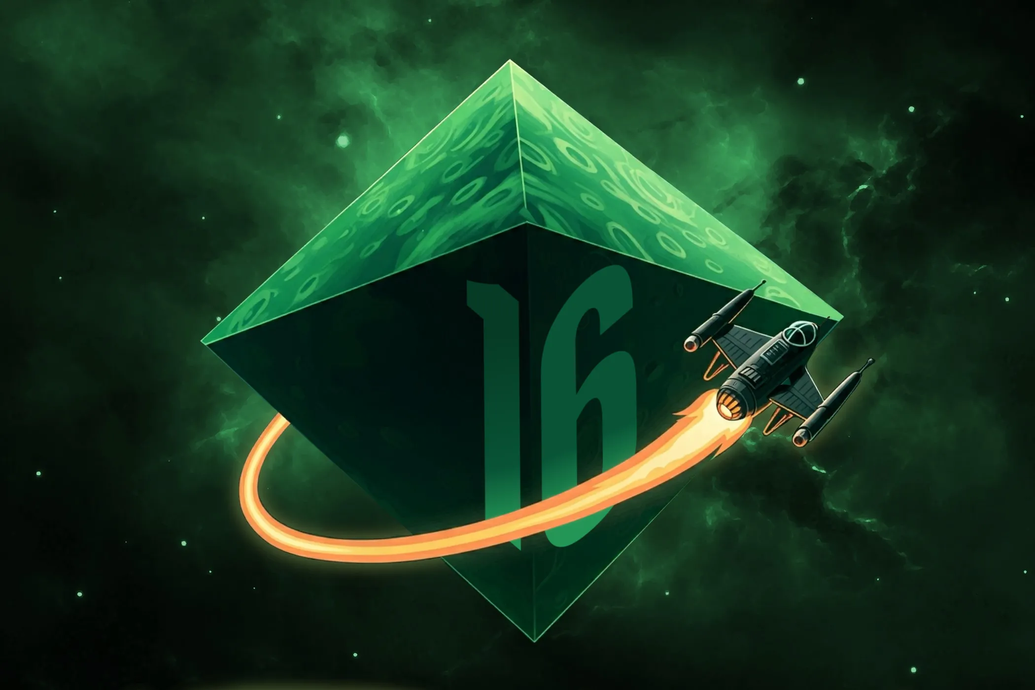 Logo Android 16 biểu tượng của hệ điều hành mới