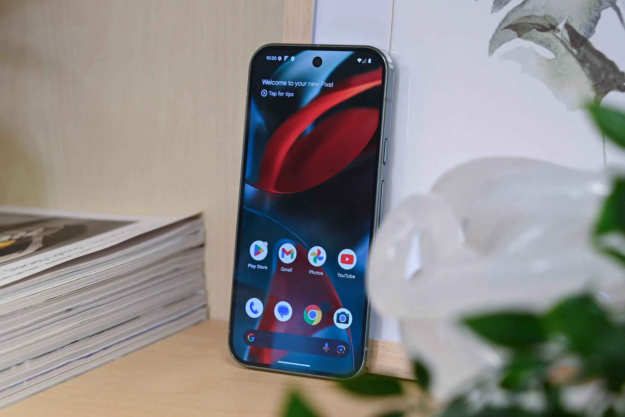 Màn hình chính của điện thoại Google Pixel 9 Pro.