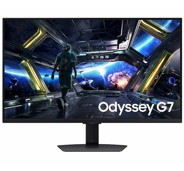 Màn hình chơi game Samsung Odyssey G7 (G70D) 32 inch với thiết kế hiện đại, hiển thị đồ họa sắc nét.