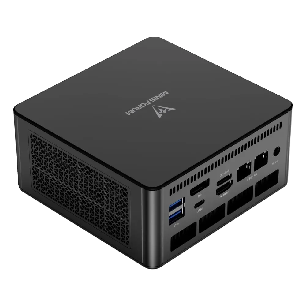 Minisforum UM890 Pro, một trong những mẫu Mini PC hiệu năng cao phù hợp cho HTPC 4K