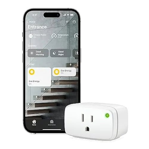 Ổ cắm thông minh Eve Energy Matter có thể dùng làm thiết bị trung gian HomeKit