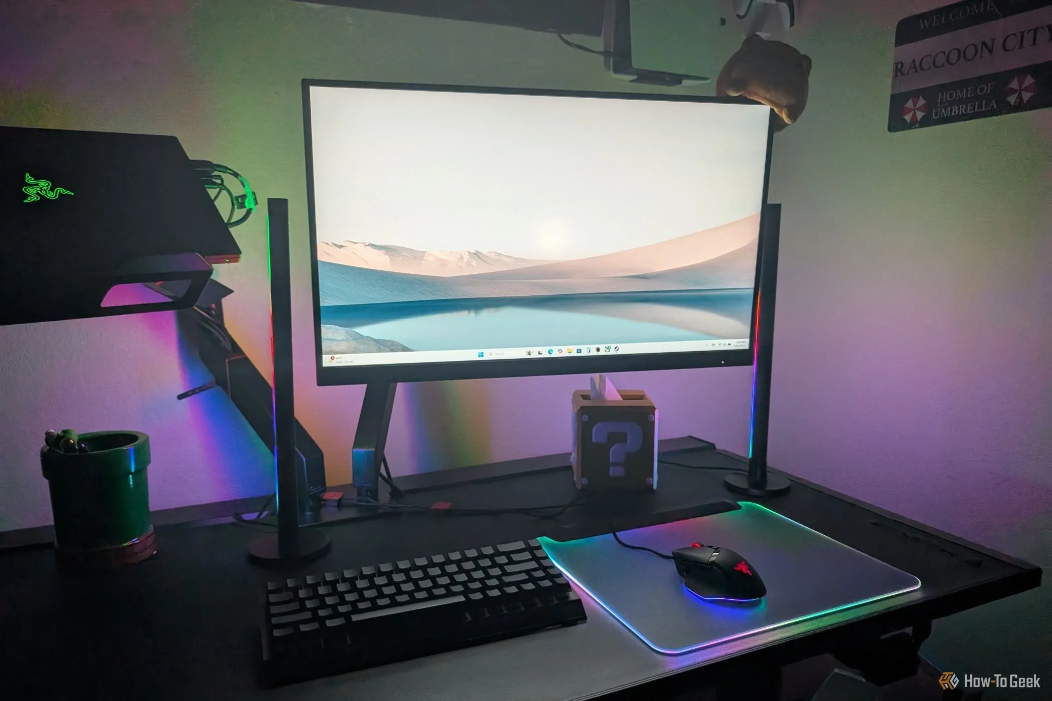 Razer Aether Light Bars kết nối và đồng bộ ánh sáng với các thiết bị khác