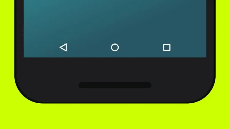Sự thay đổi vị trí nút Back sang bên trái trên thanh điều hướng ảo của Android