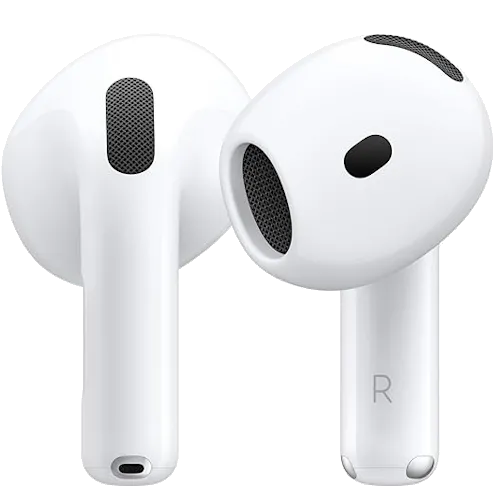 Tai nghe Apple AirPods 4 với hộp sạc và tính năng chống ồn chủ động ANC