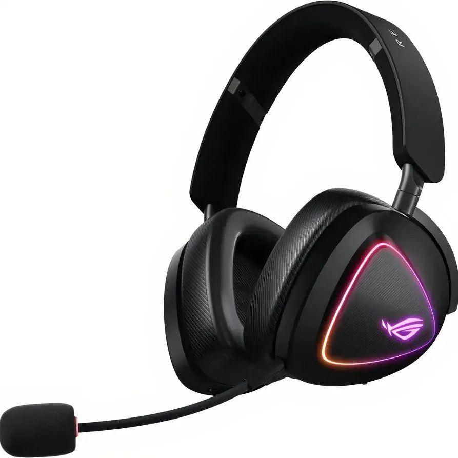 Tai nghe gaming ASUS ROG Delta II màu đen