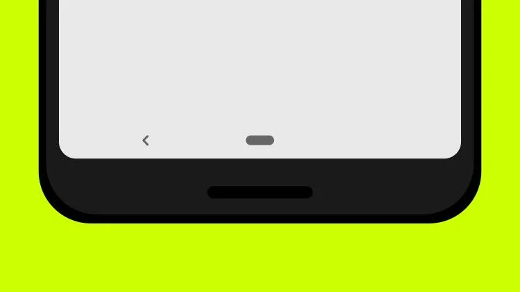Thanh điều hướng hình viên thuốc và nút Back của Android 9 Pie trên Google Pixel 3
