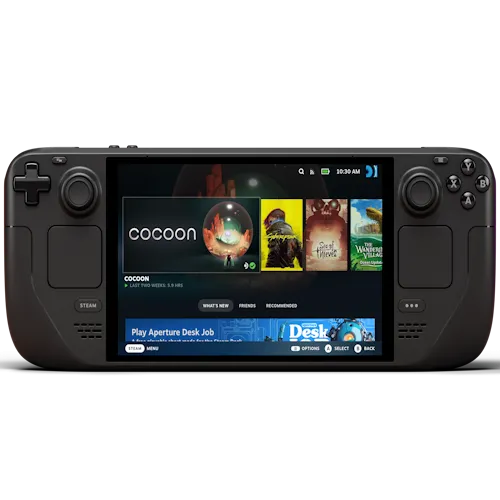 Thiết bị chơi game cầm tay Steam Deck OLED, một lựa chọn thay thế mạnh mẽ cho giả lập game retro