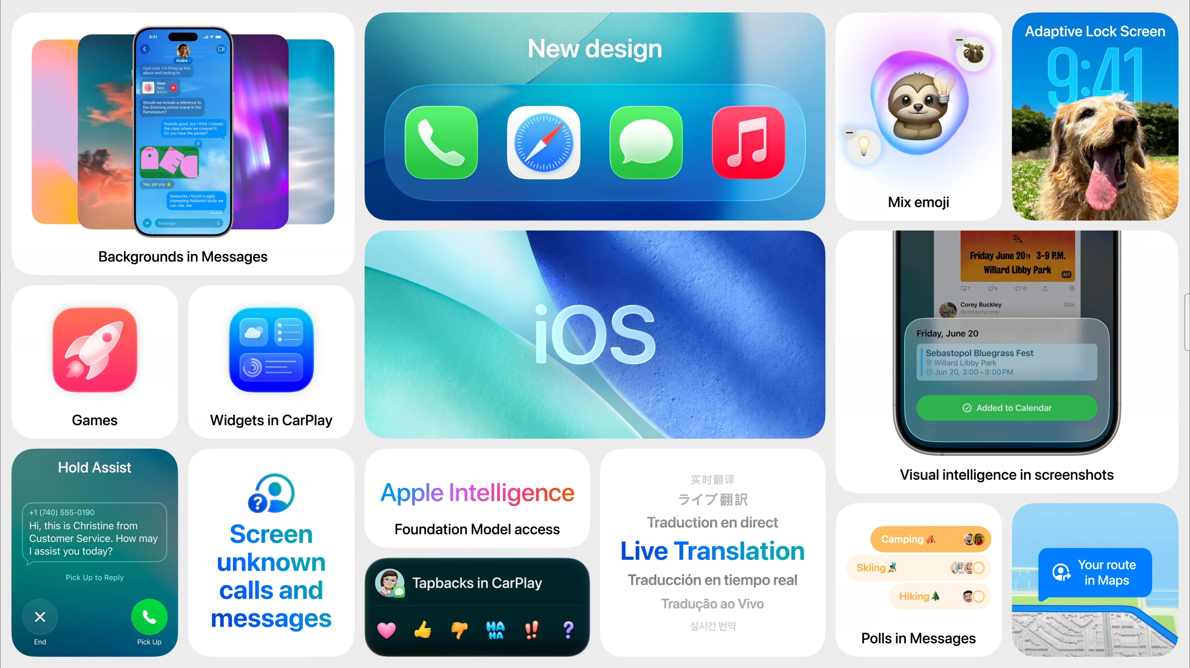 Tổng quan các yếu tố giao diện mới trong iOS 26
