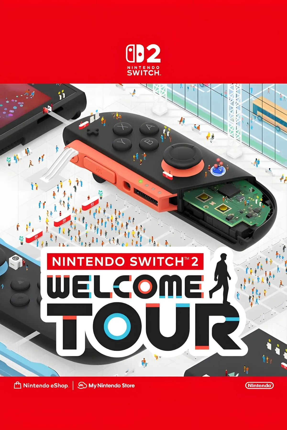 Ảnh bìa chính thức của phần mềm Nintendo Switch 2 Welcome Tour