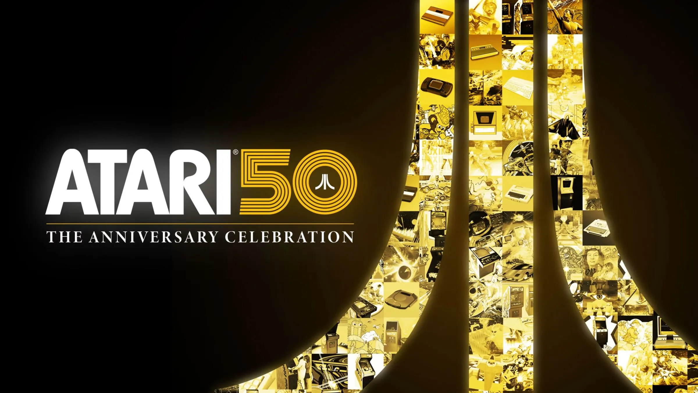 Ảnh bìa của bộ sưu tập game Atari 50: The Anniversary Celebration