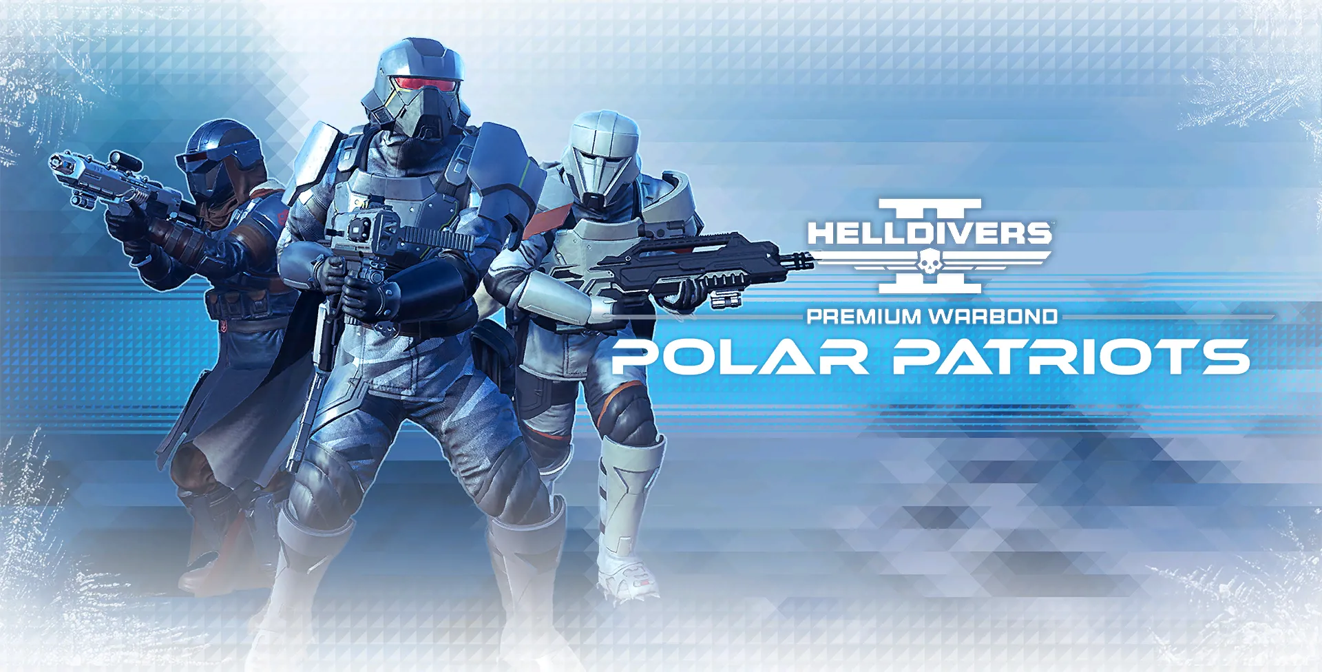 Ảnh bìa Warbond Polar Patriots từ game Helldivers 2.