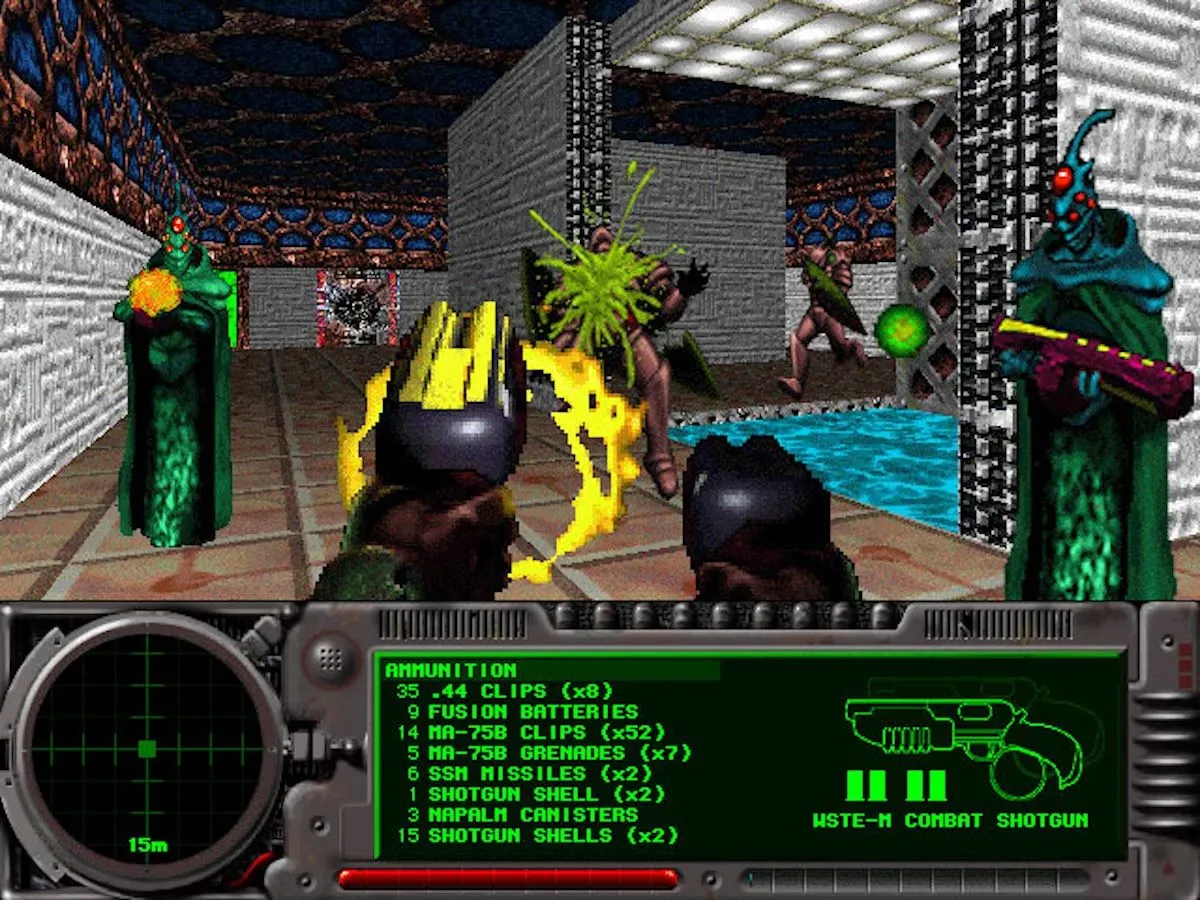 Ảnh chụp màn hình từ series game Marathon