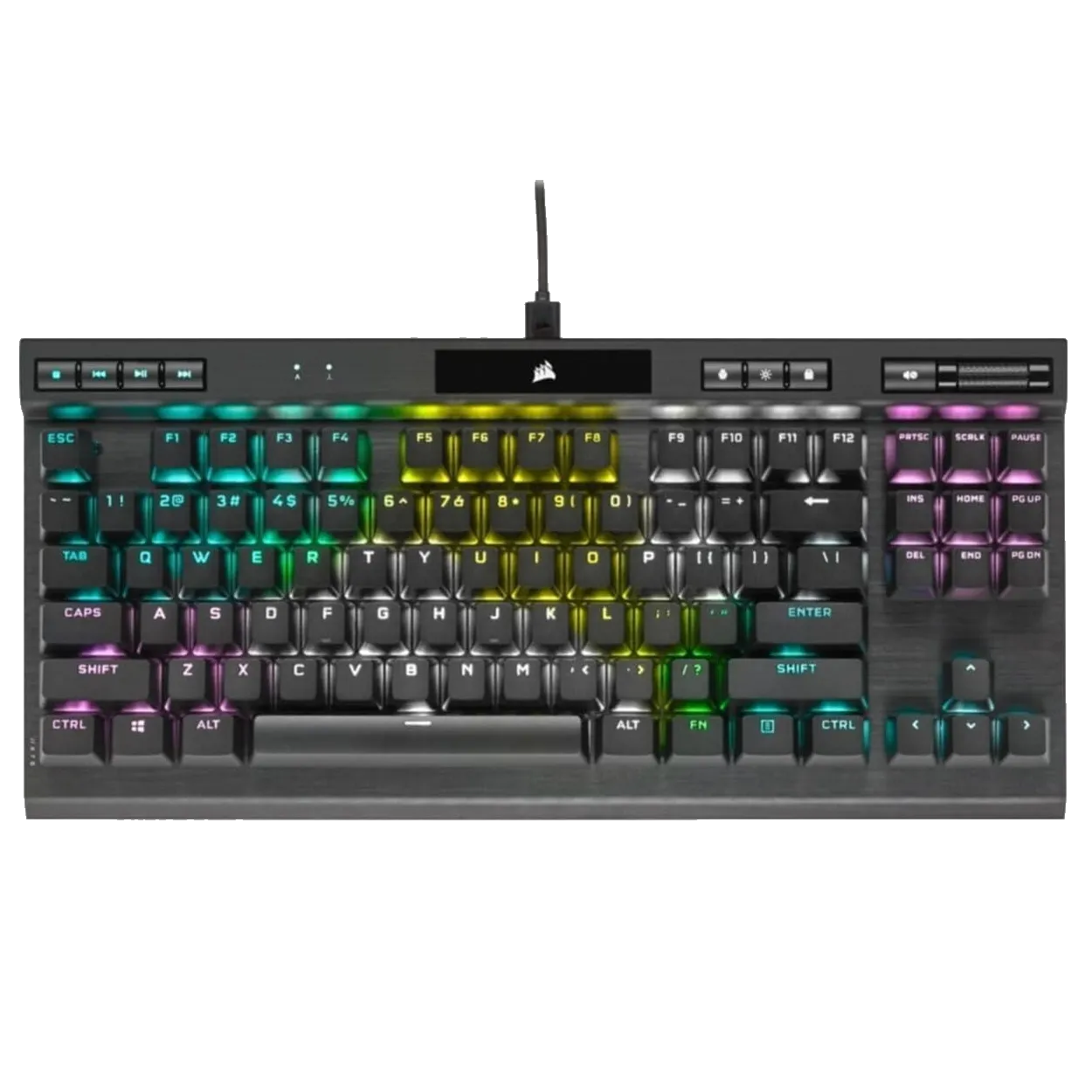 Bàn phím cơ Corsair K70 RGB TKL với thiết kế mạnh mẽ, chuyên dụng cho game thủ