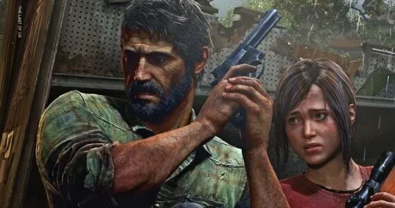 Bìa game The Last of Us Part I, một tựa game hành động phiêu lưu độc quyền PlayStation với cốt truyện sâu sắc, tương tự God of War