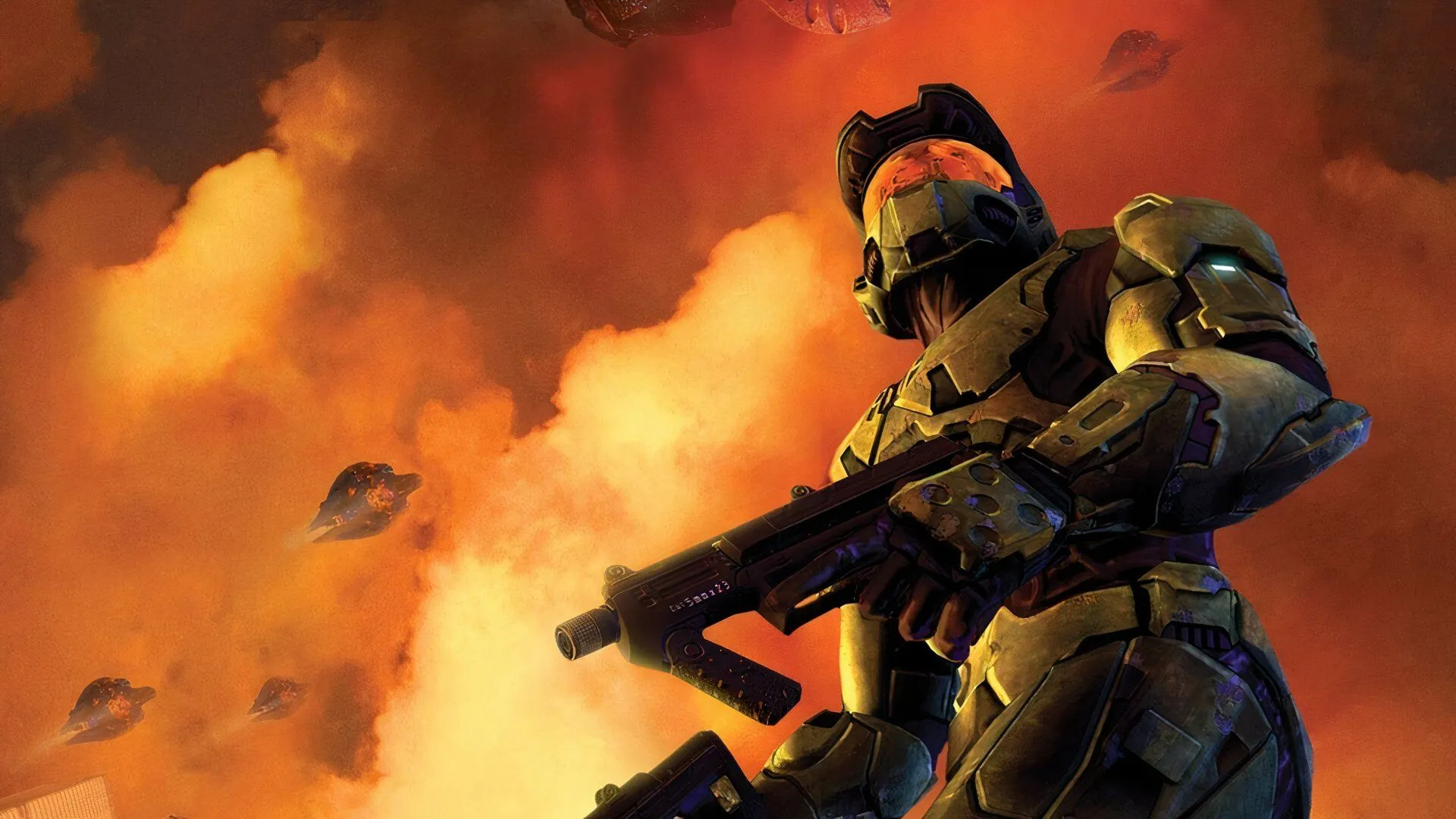 Bìa nghệ thuật Master Chief từ Halo 2