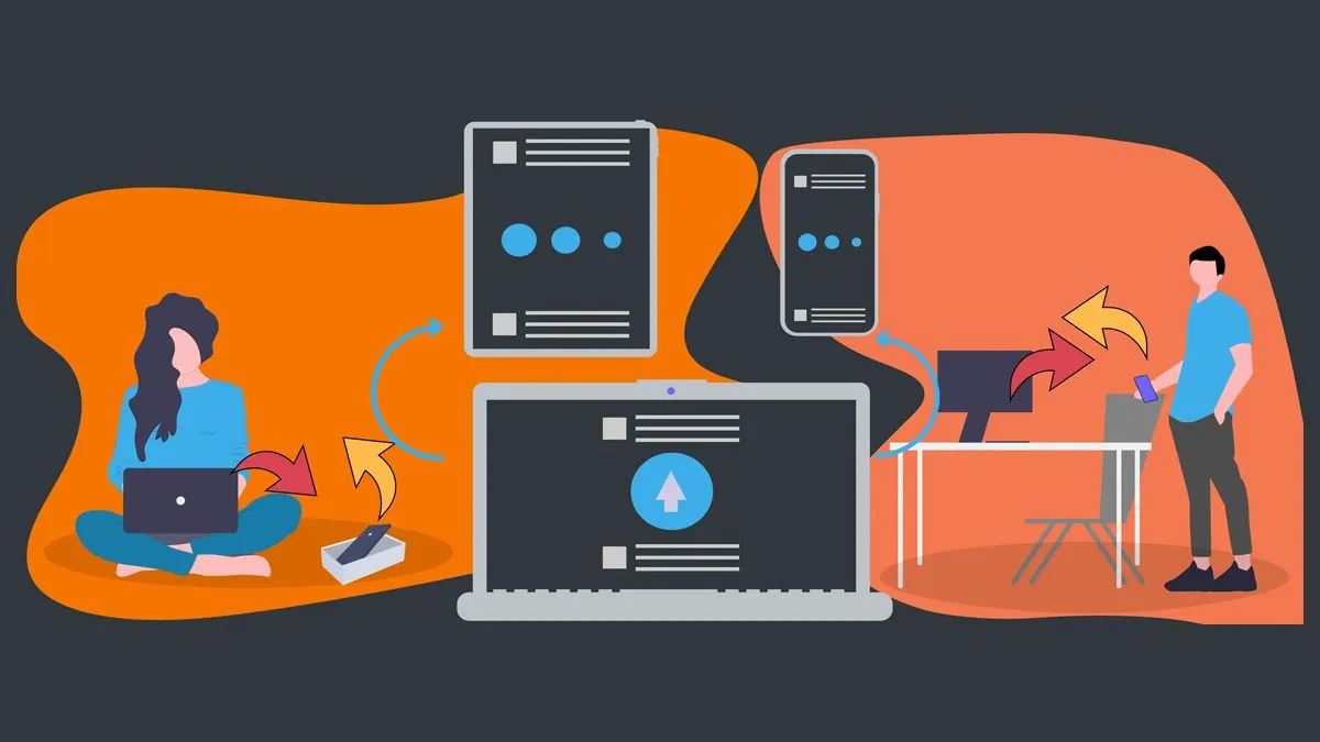 Biểu tượng ứng dụng KDE Connect, một giải pháp thay thế để kết nối Linux và thiết bị di động.