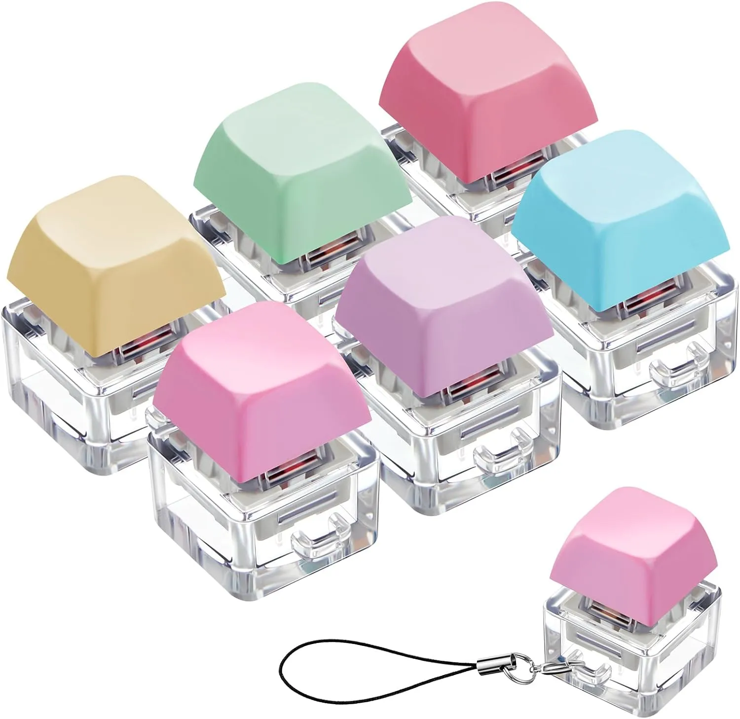 Bộ móc khóa switch bàn phím cơ Taiyin đa dạng màu sắc