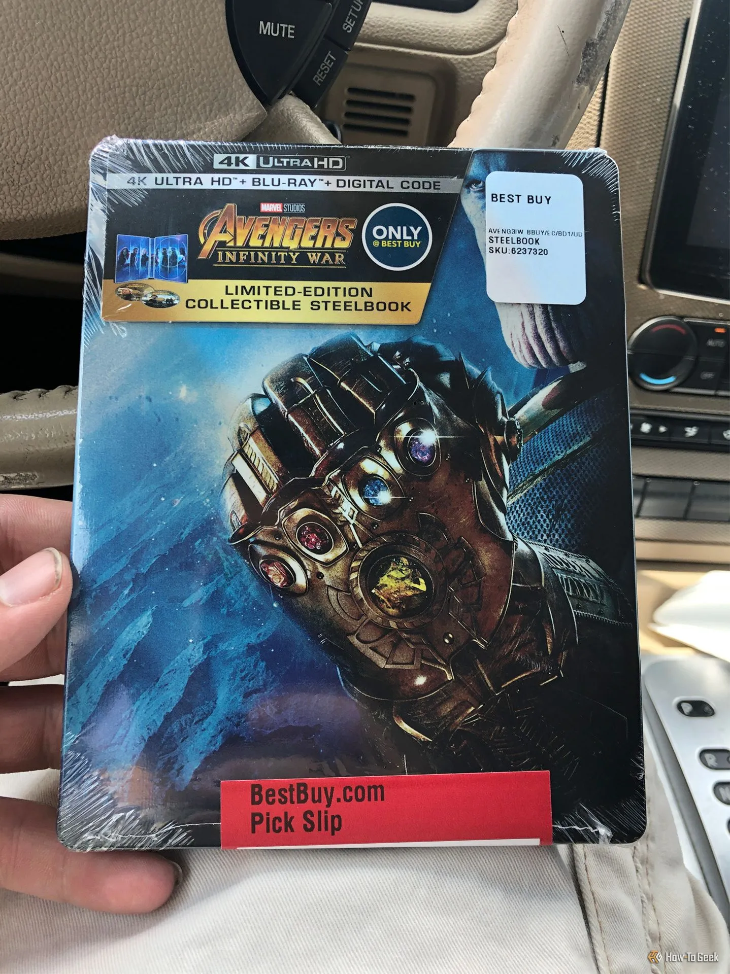 Bộ sưu tập đĩa Blu-ray SteelBook của phim Marvel Infinity War