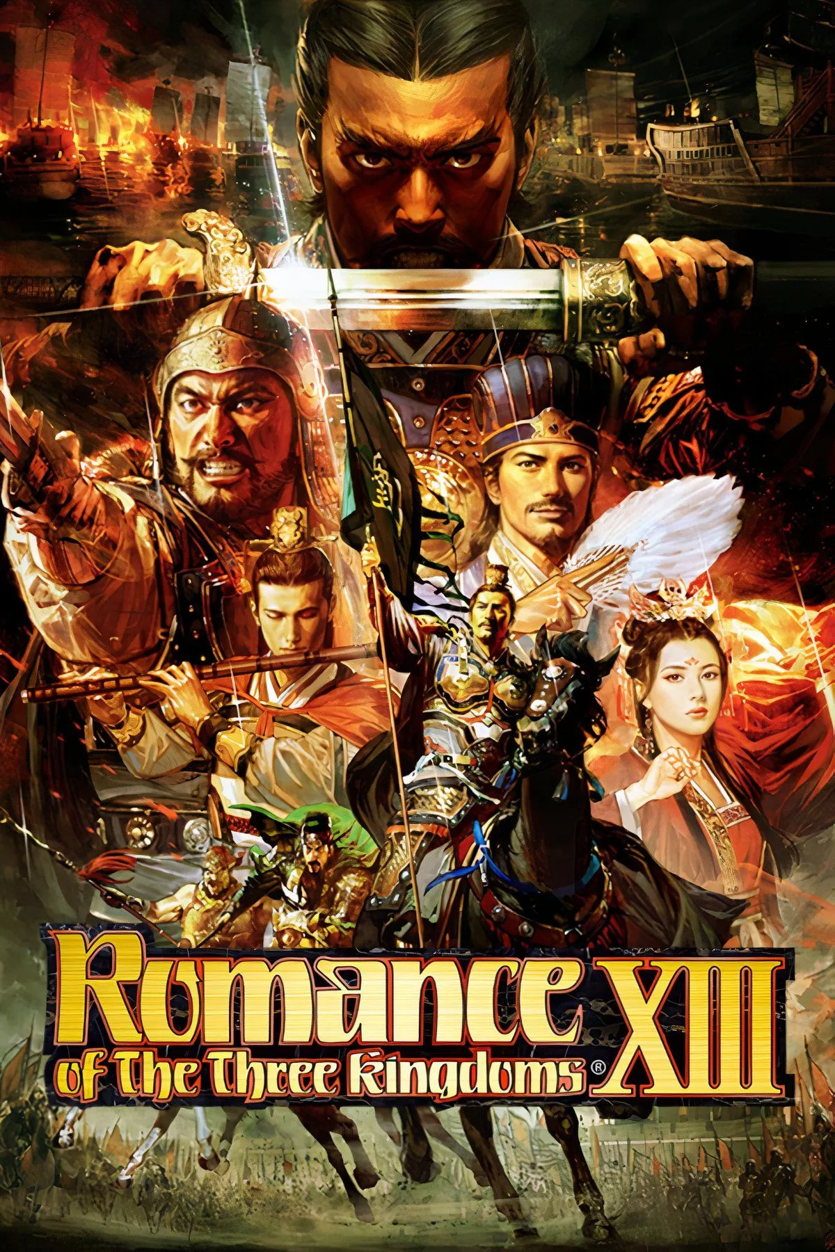 Bối cảnh bản đồ thế giới và các nhân vật lịch sử trong Romance of the Three Kingdoms XIII