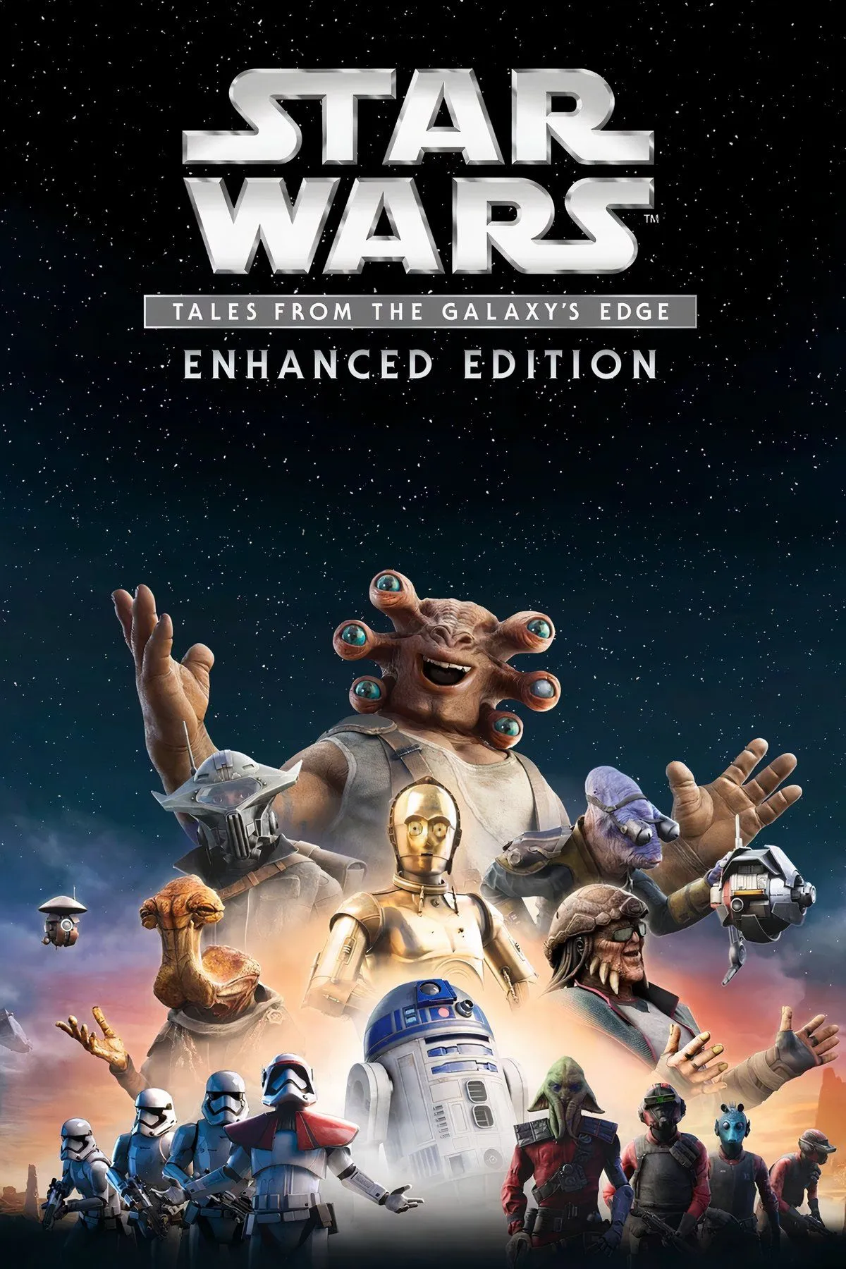 Các cảnh hành động và khám phá đa dạng trong game thực tế ảo Star Wars: Tales from the Galaxy’s Edge