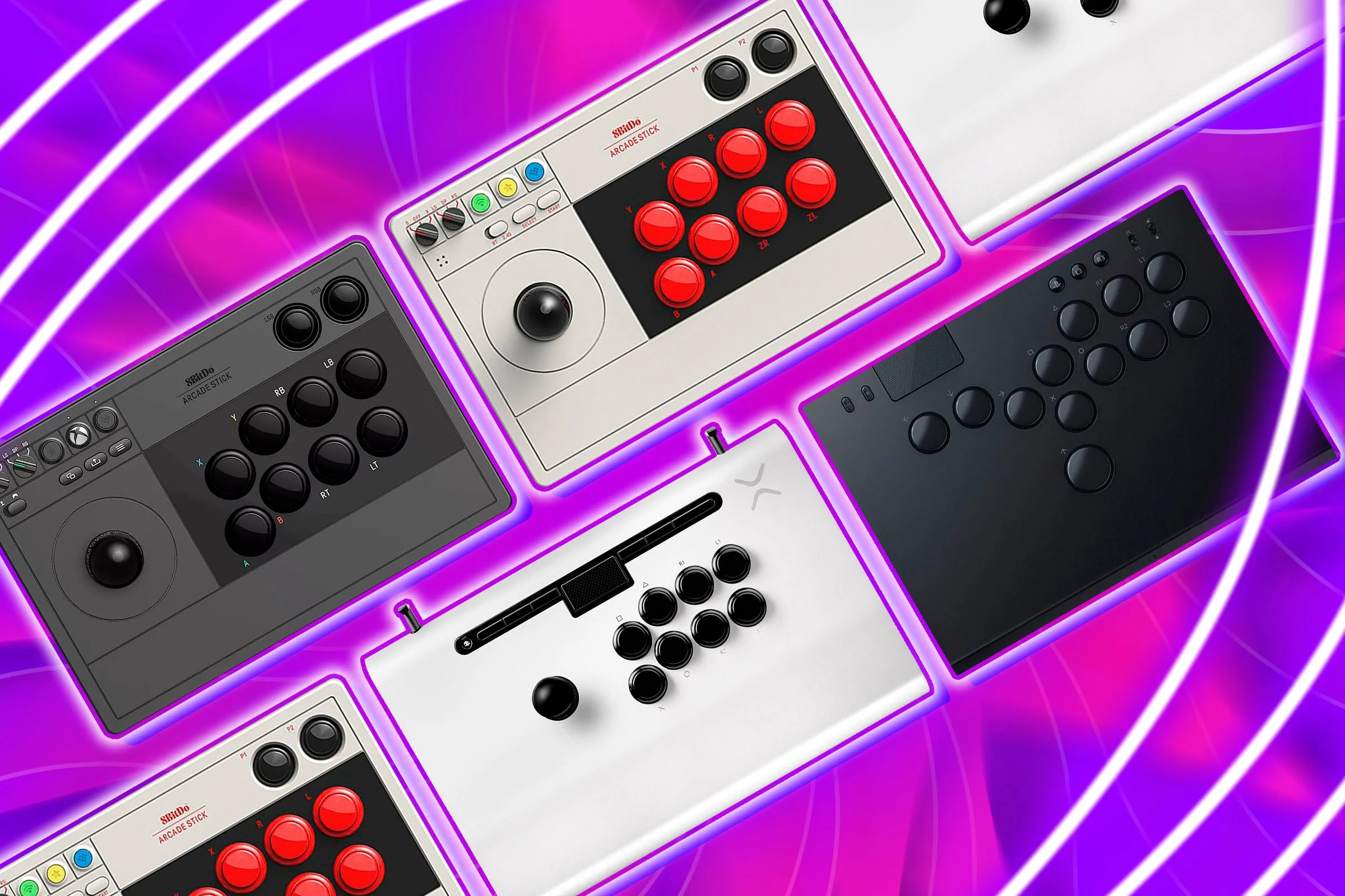 Các mẫu tay cầm arcade controller dành cho game đối kháng