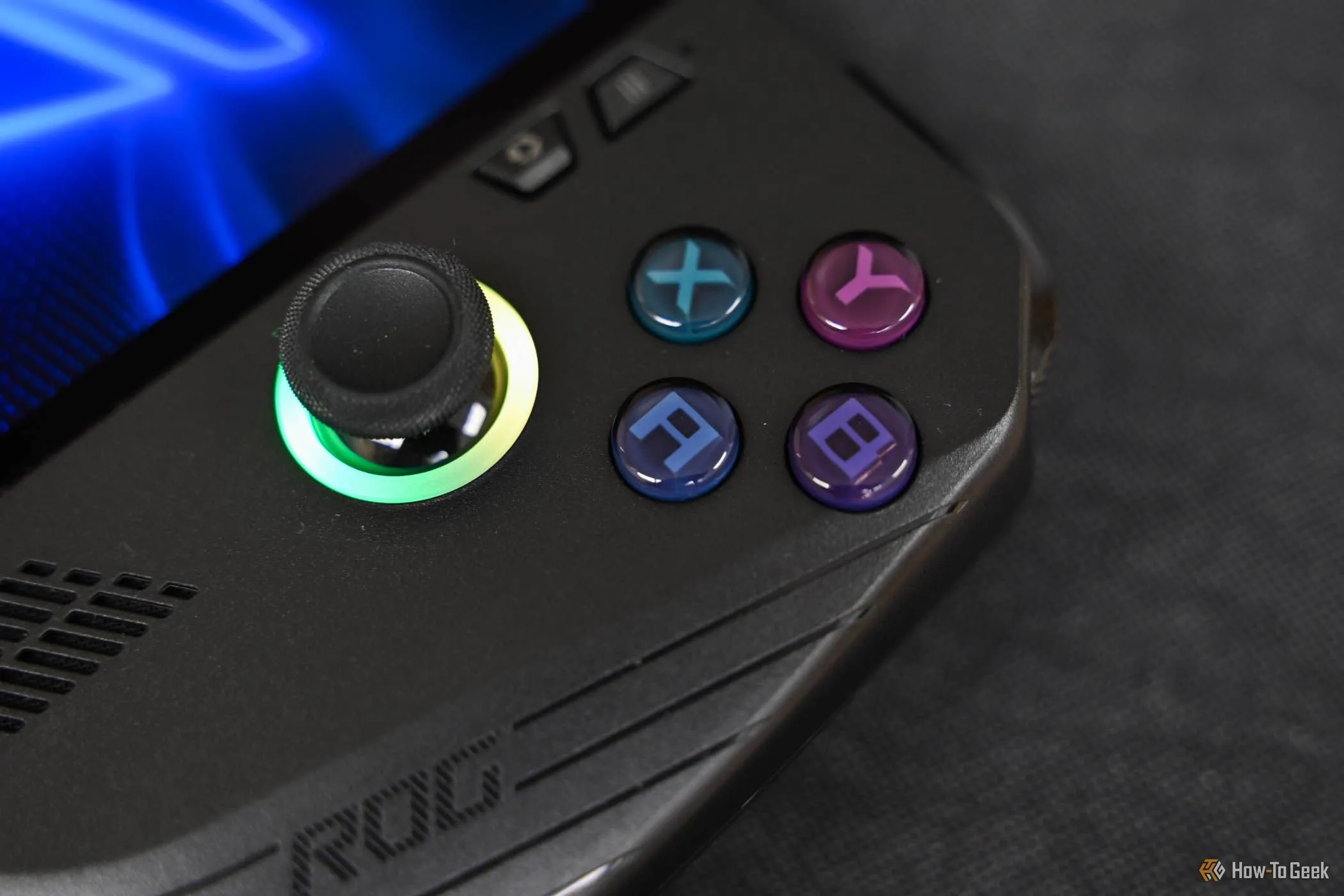 Các nút điều khiển trên ASUS ROG Ally X