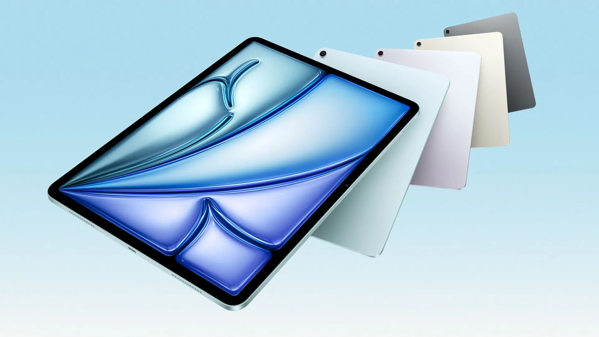 Các tùy chọn màu sắc của iPad Air M3
