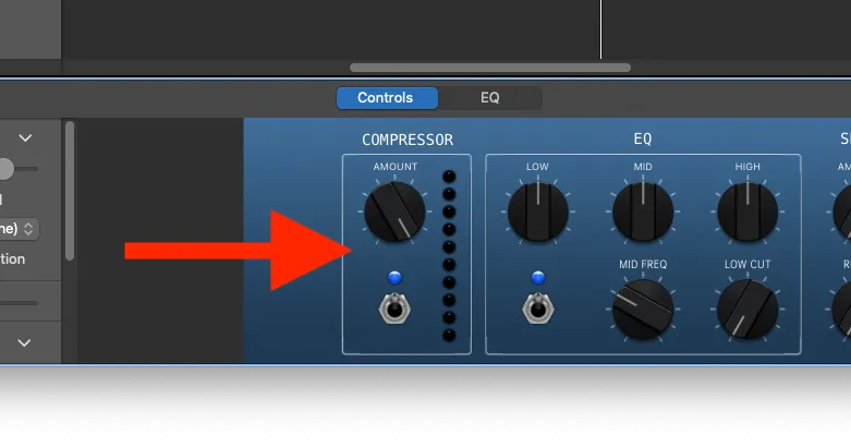 Cài đặt Compressor trong GarageBand
