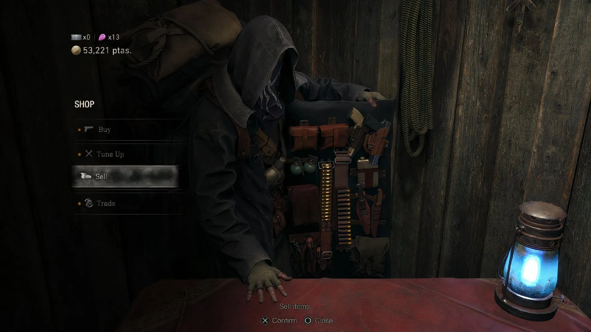 Cảnh chơi game từ Resident Evil 4 Remake, tựa game có các gói DLC mở rộng cốt truyện