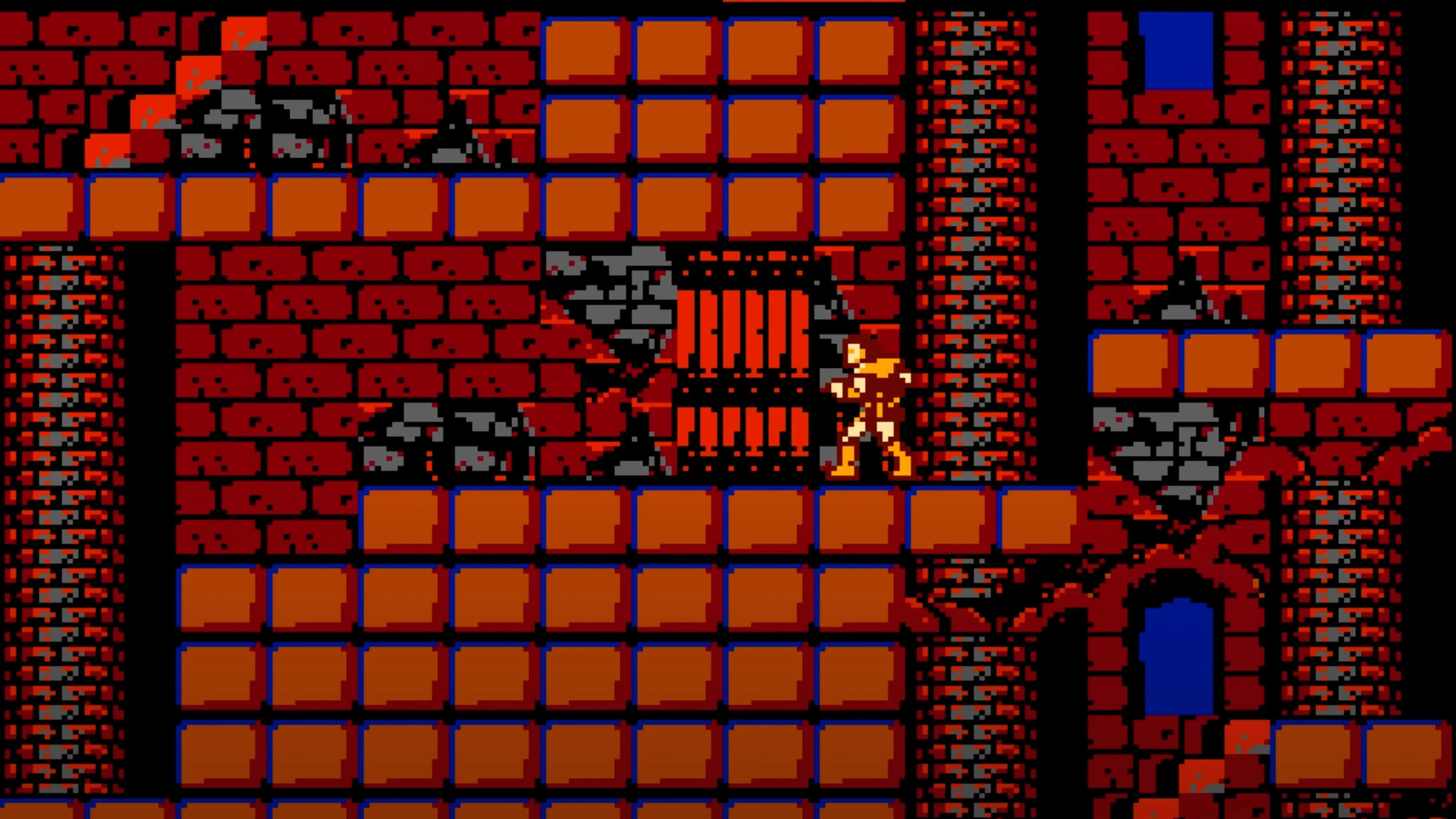 Cảnh hành động trong game Castlevania, tái hiện lối chơi đầy thử thách và môi trường tối tăm
