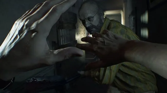 Cảnh quay góc nhìn thứ nhất đầy ám ảnh trong game kinh dị sinh tồn Resident Evil 7