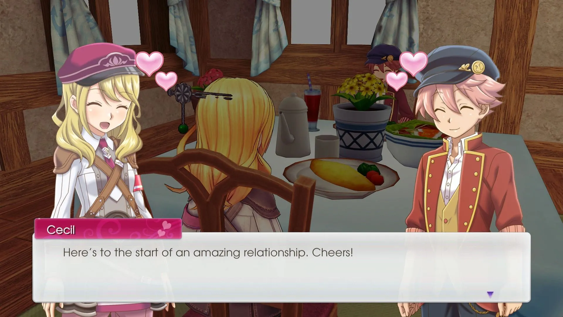 Cecil và nhân vật người chơi trong Rune Factory 5, nơi yếu tố lãng mạn đóng vai trò cốt lõi trong trải nghiệm gameplay.