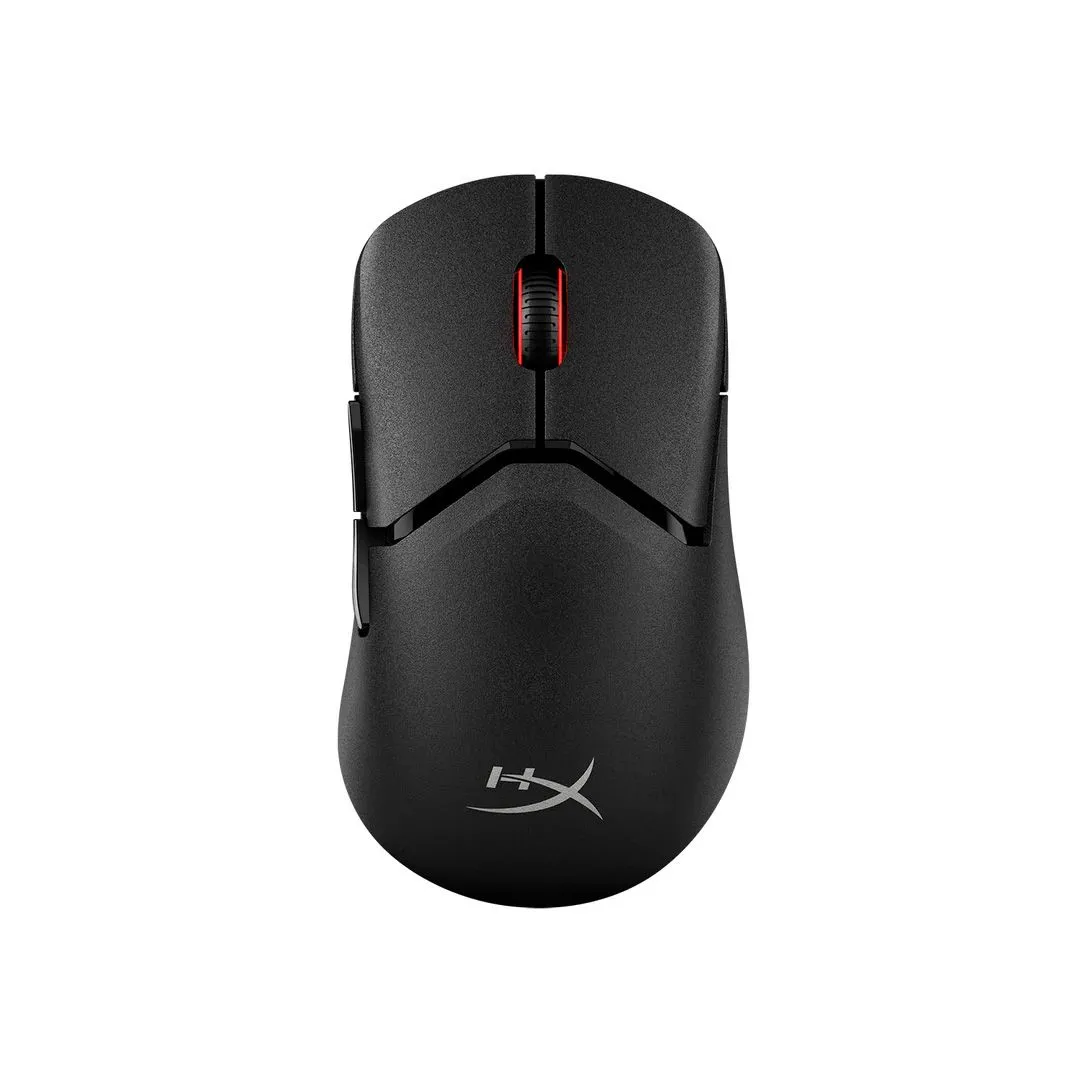 Chuột gaming không dây HyperX Pulsefire Saga Pro với thiết kế hiện đại màu đen