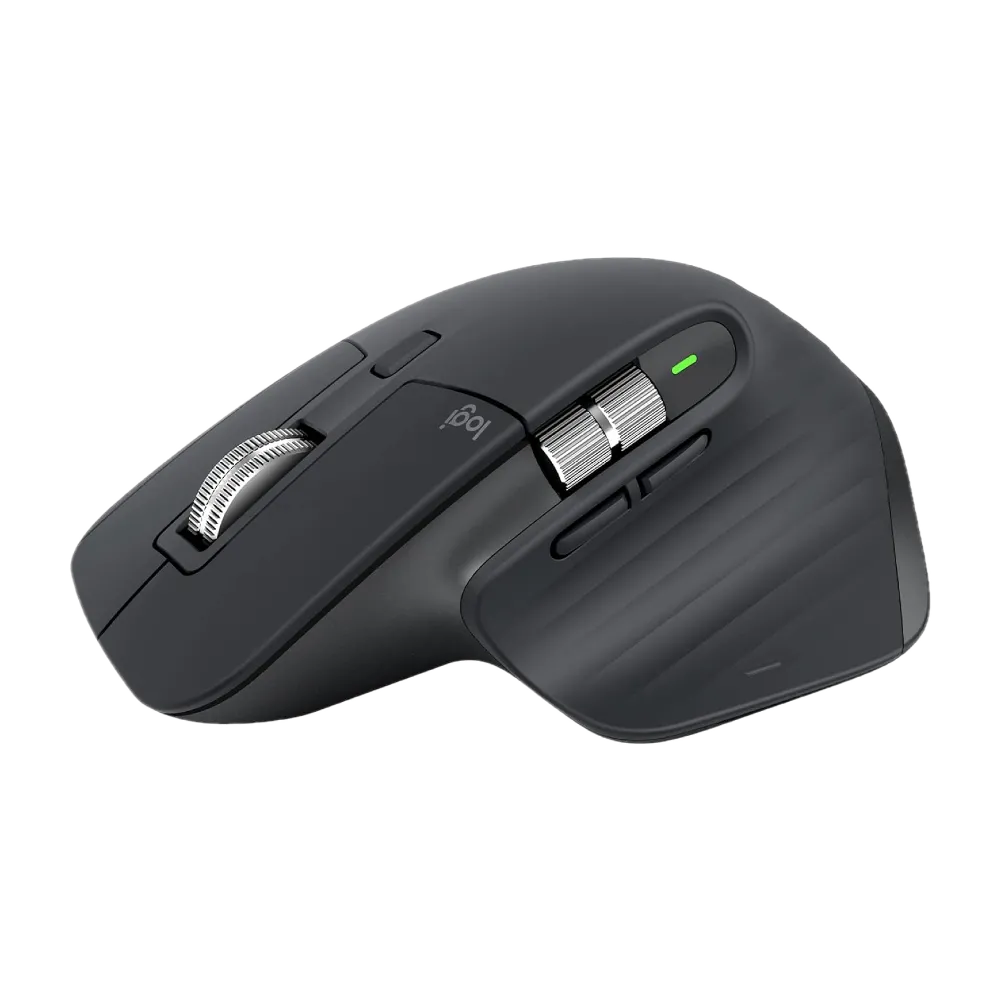 Chuột Logitech MX Master 3S, một thiết bị làm việc đáng tin cậy với khả năng chuyển đổi đa thiết bị.