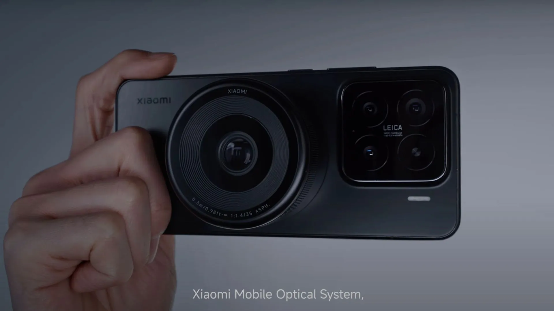 Concept điện thoại module Xiaomi với hệ thống camera quang học MOS
