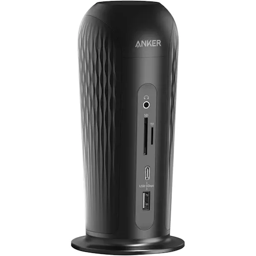 Docking station Anker PowerExpand 12-in-1 màu đen với nhiều cổng kết nối