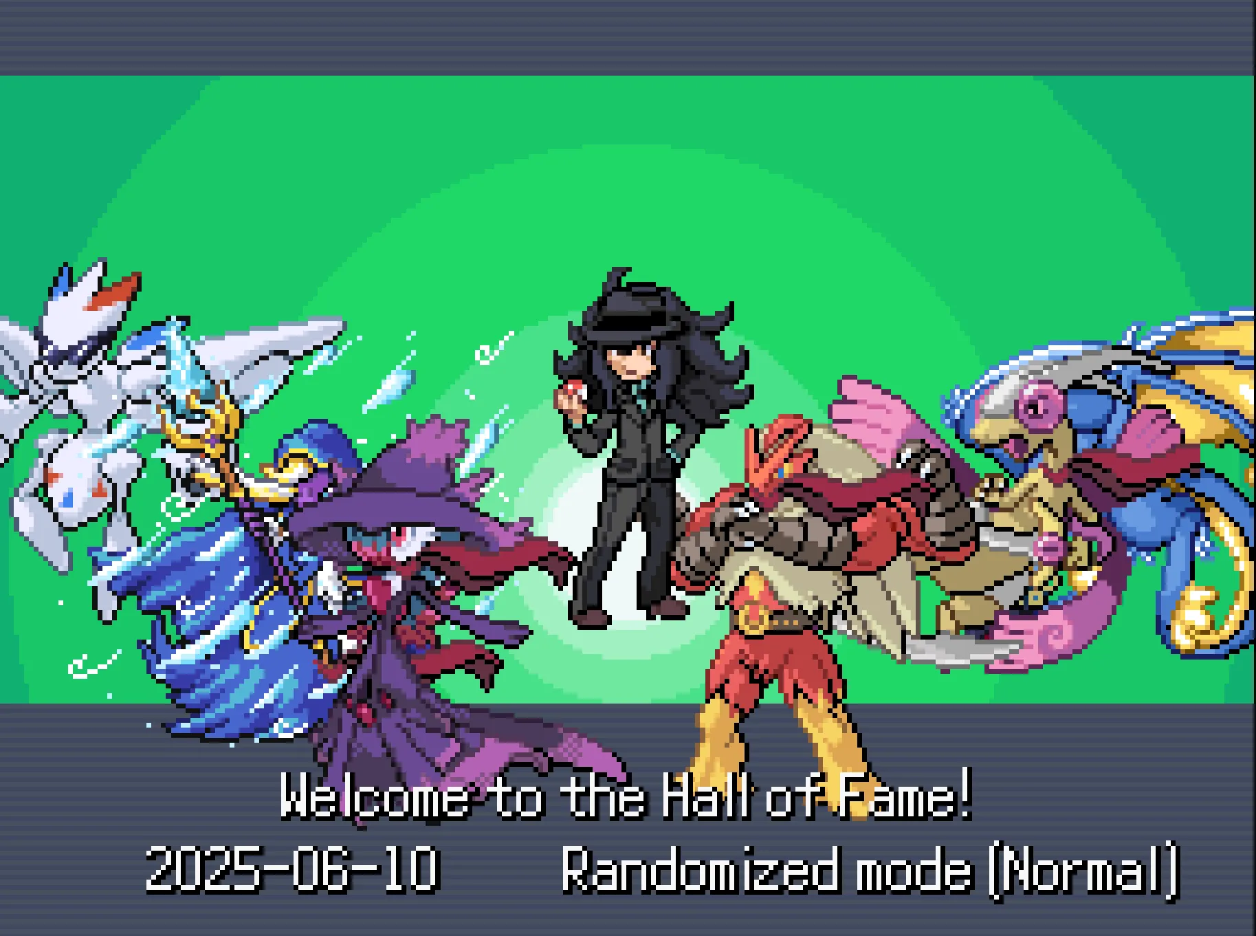 Đội hình Pokémon lai tạo vinh quang trong Hall of Fame của Pokémon Infinite Fusion