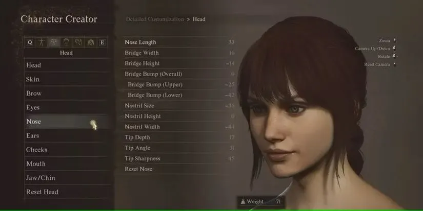 Giao diện tùy chỉnh nhân vật trong Dragon's Dogma 2 với nhiều thanh trượt, cho phép người chơi tạo ra những hình thù độc đáo.