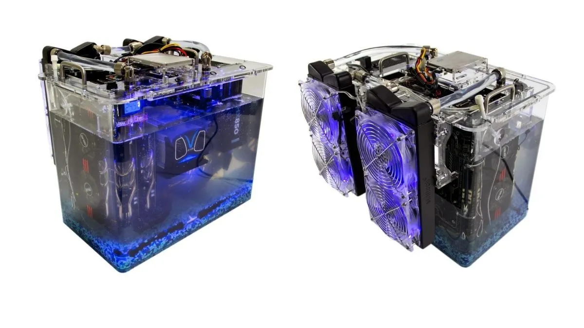 Hệ thống PC tản nhiệt dầu của Puget Systems