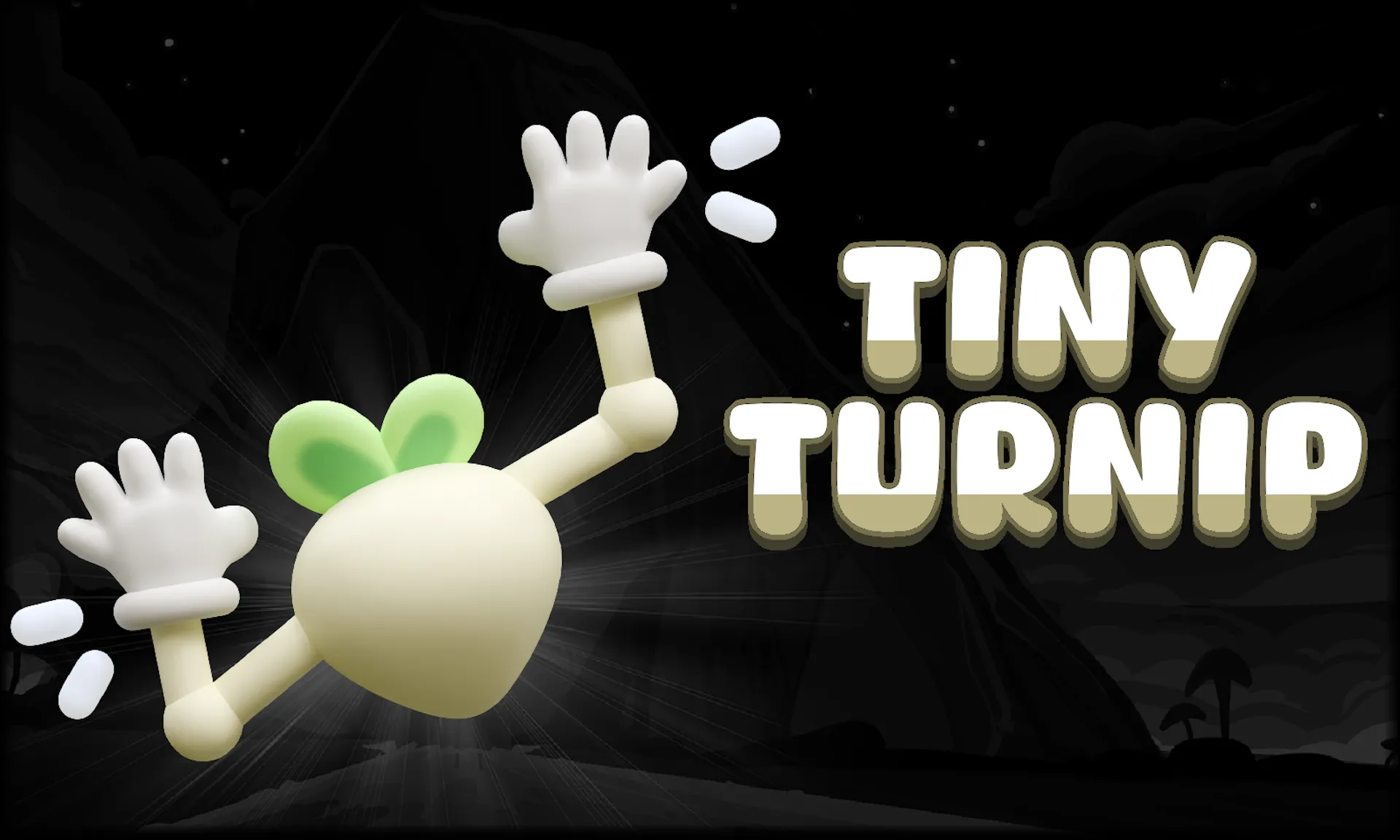 Hình ảnh chủ đạo của game Tiny Turnip, một tựa game Metroidvania đáng chú ý trong Playdate Season 2, nổi bật với nhân vật củ cải đáng yêu.