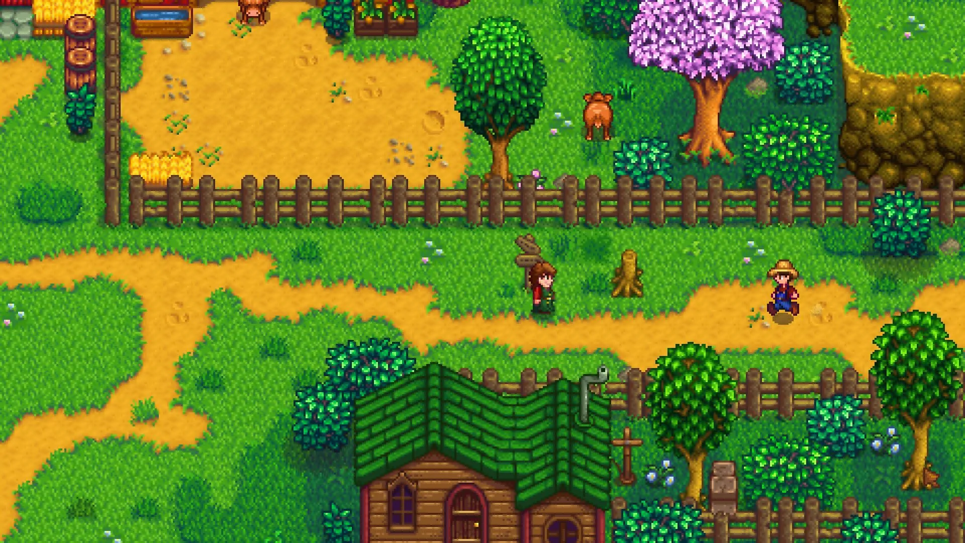 Hình ảnh game Stardew Valley, một tựa game Neighborvania nổi bật