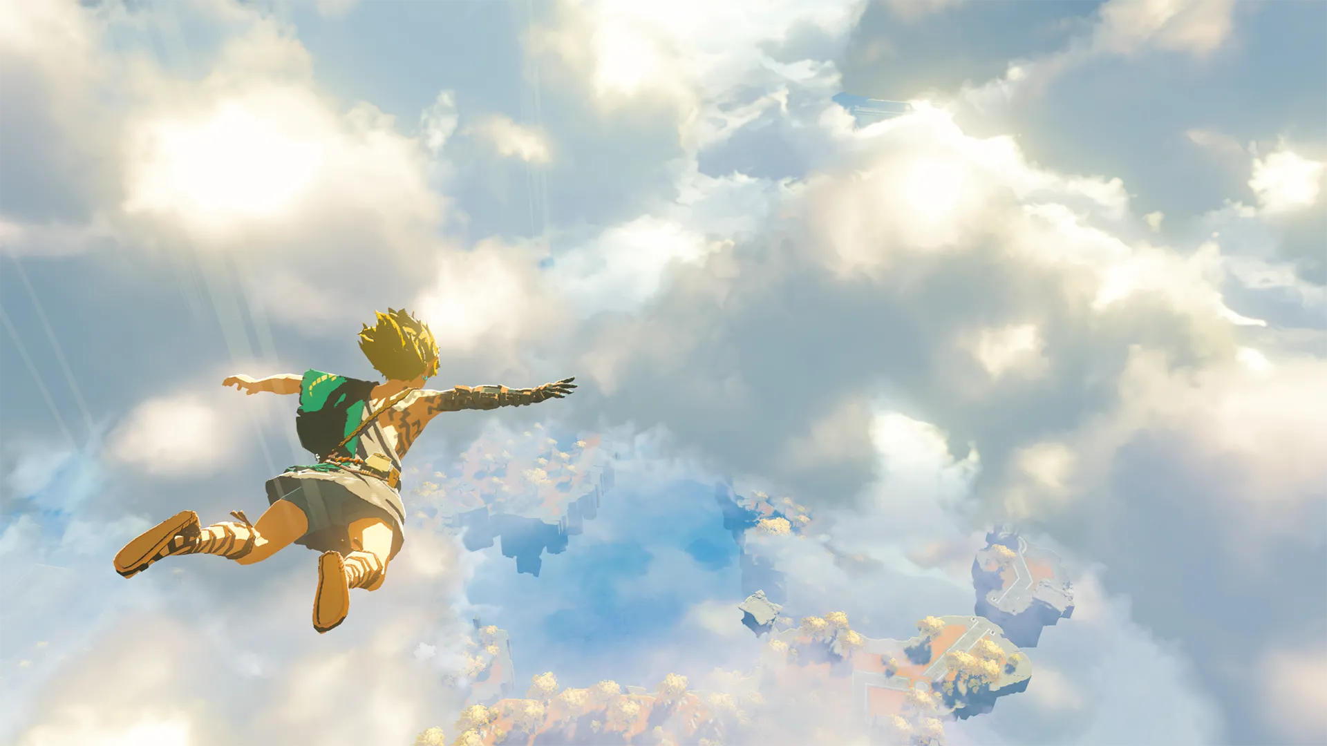Hình ảnh nhân vật Link trong trò chơi The Legend of Zelda: Tears of the Kingdom.