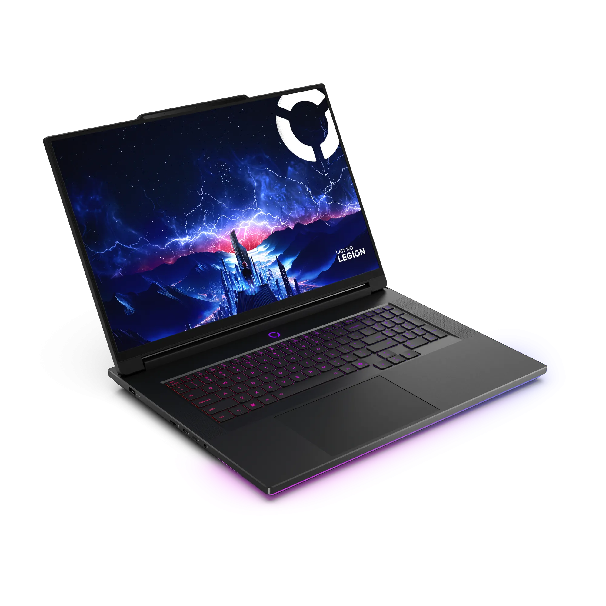 Laptop gaming Lenovo Legion 9i thế hệ 10 màu đen với màn hình 18 inch ấn tượng