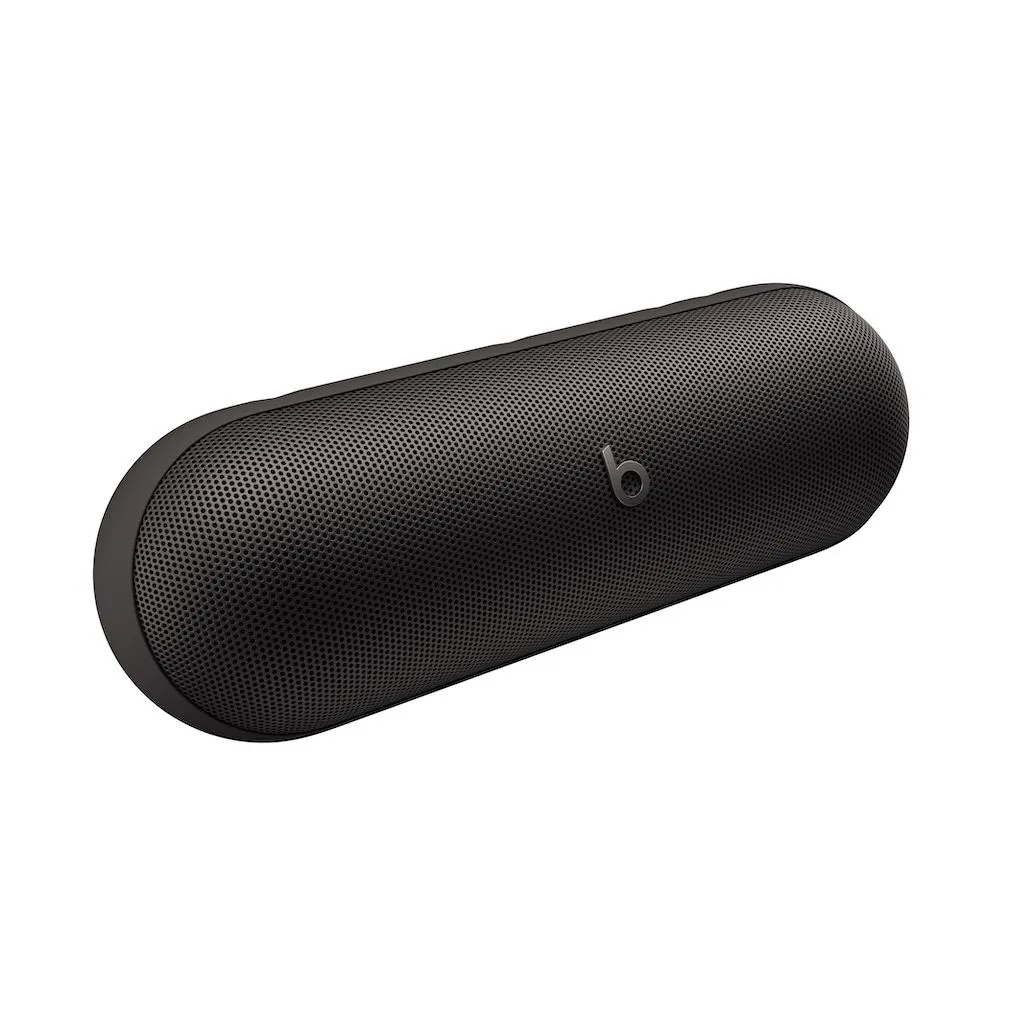 Loa Bluetooth Beats Pill 2024 màu đen mờ, nổi bật với thiết kế hiện đại